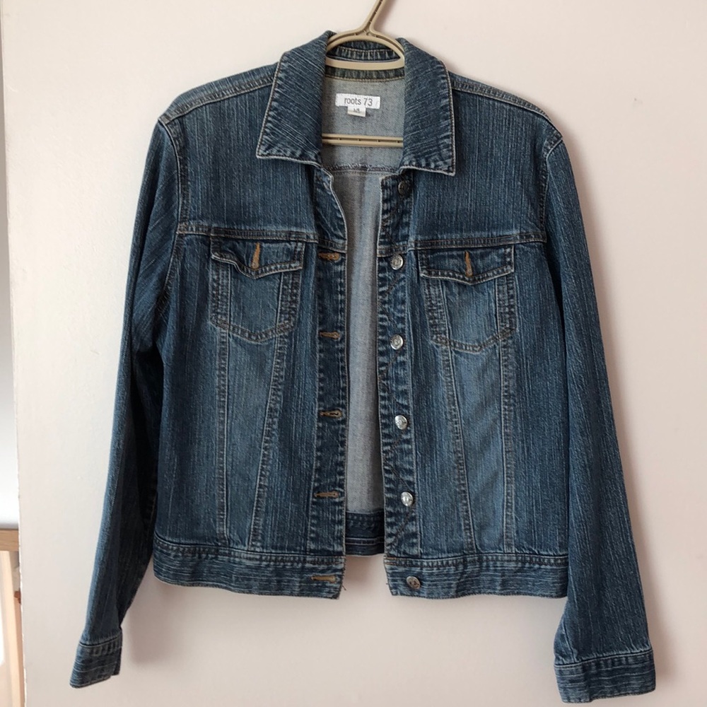 Women’s Roots 73 Denim Button Down Jacket